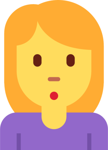 woman pouting emoji