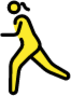 woman running emoji