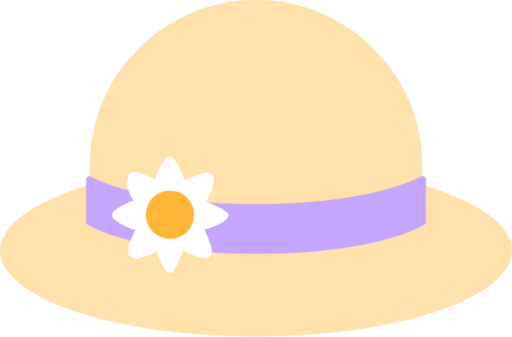 woman’s hat emoji