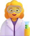 woman scientist default emoji
