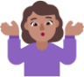 woman shrugging medium emoji