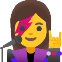 woman singer emoji