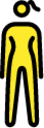 woman standing emoji