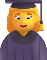 woman student default emoji