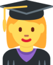 woman student emoji