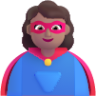 woman superhero medium emoji
