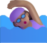woman swimming medium emoji