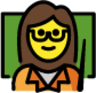 woman teacher emoji