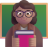 woman teacher medium emoji