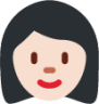 woman tone 1 emoji