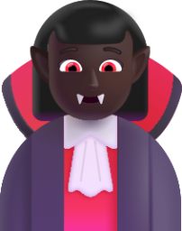 woman vampire dark emoji