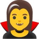 woman vampire emoji
