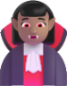 woman vampire medium emoji