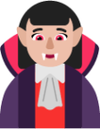 woman vampire medium light emoji