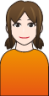 woman (white) emoji
