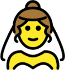woman with veil emoji