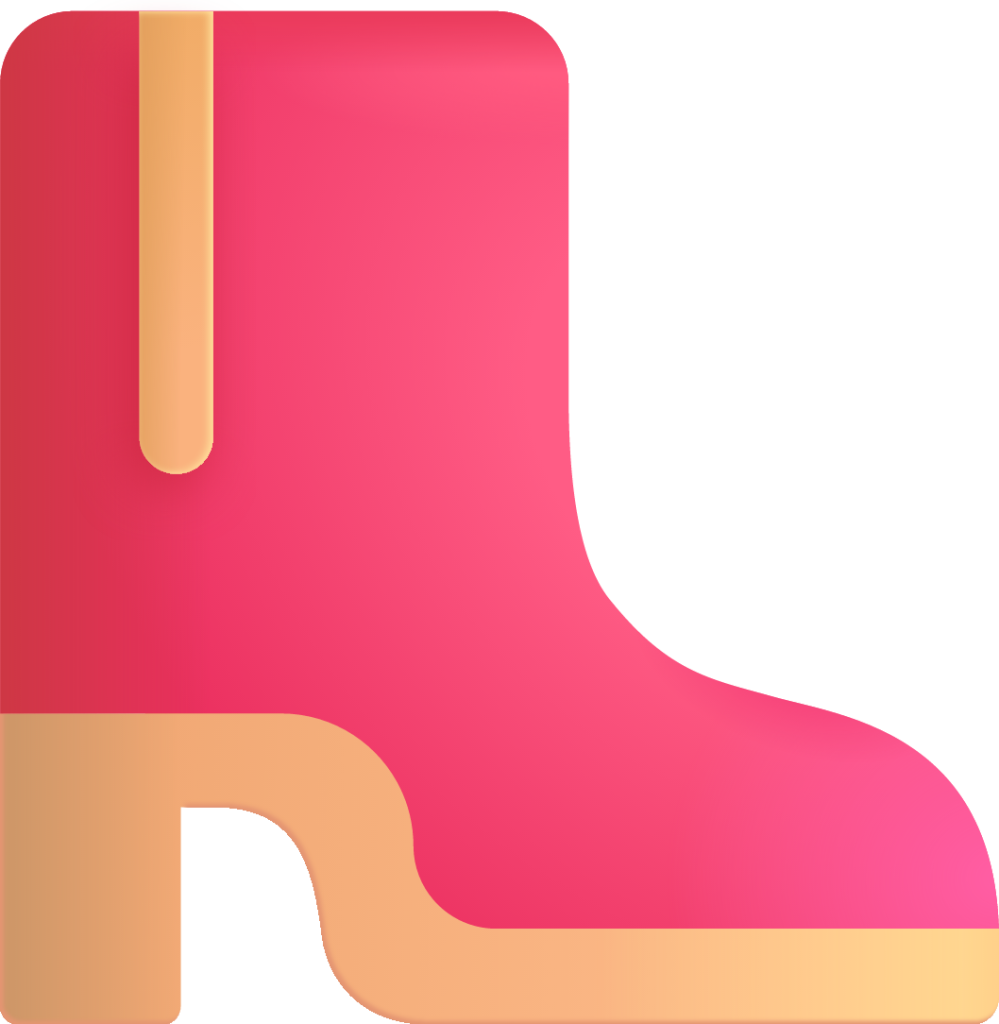 womans boot emoji