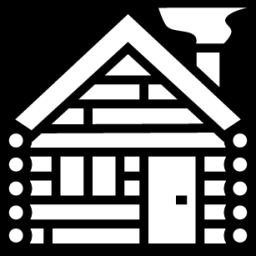 wood cabin icon