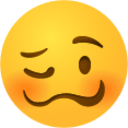Woozy face emoji emoji