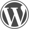 wordpress plain icon