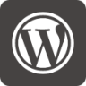 wordpress rounded icon