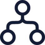 workflow circle icon