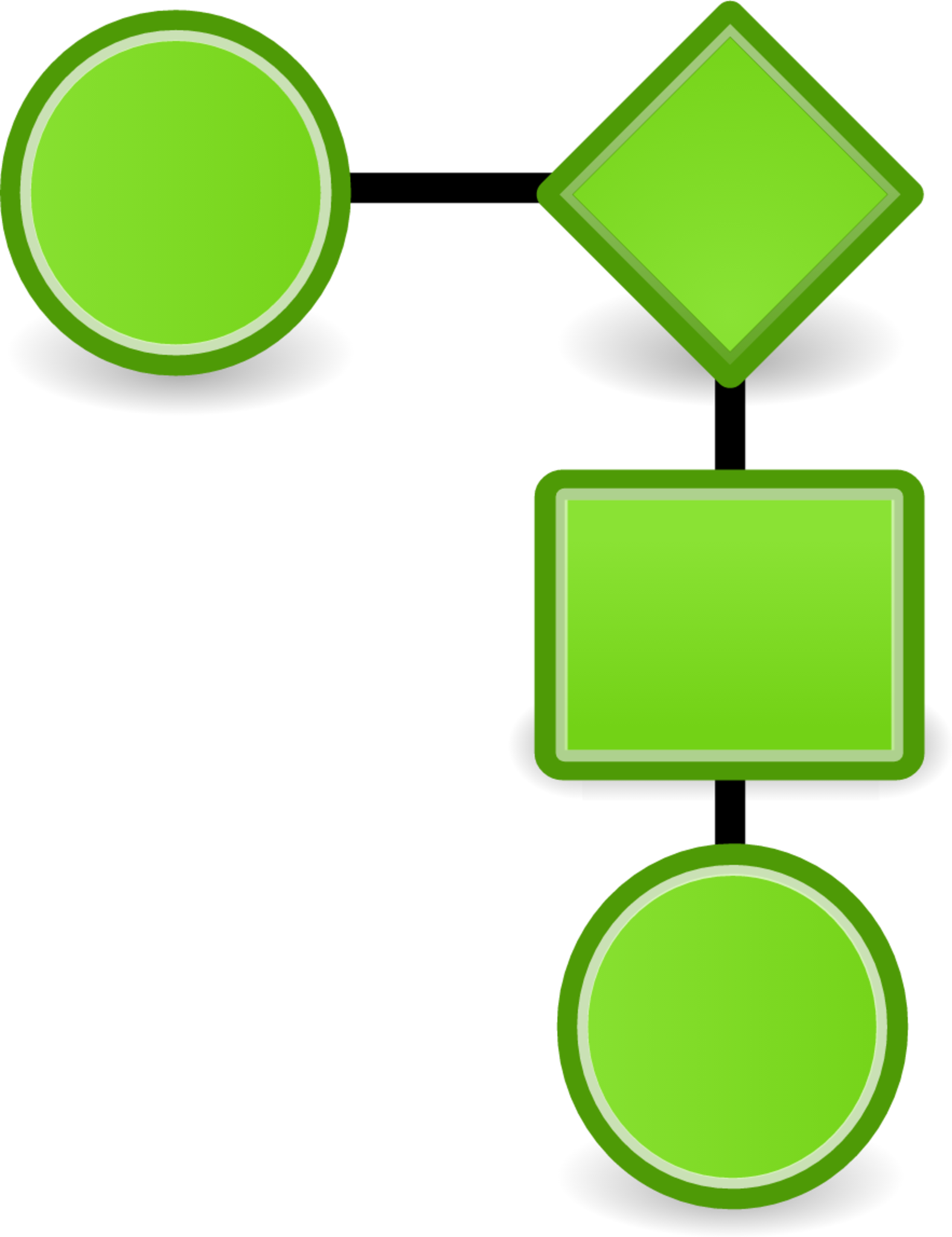 workflow green icon
