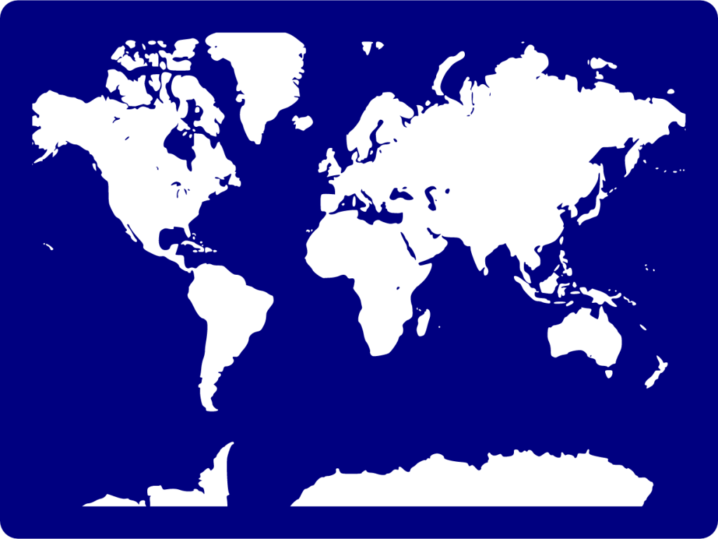 world map alt outline icon