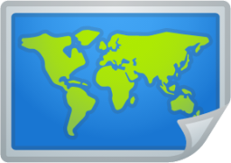 world map emoji