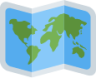world map emoji