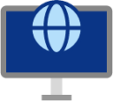 world wide web www internet display icon
