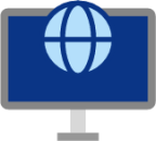 world wide web www internet display icon
