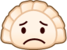 worried (dumpling) emoji