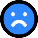 worried face icon