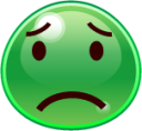worried (slime) emoji