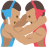 wrestlers tone 3 emoji