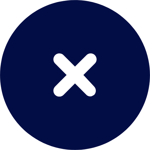x circle 1 icon