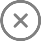 x circle icon