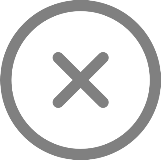 x circle icon