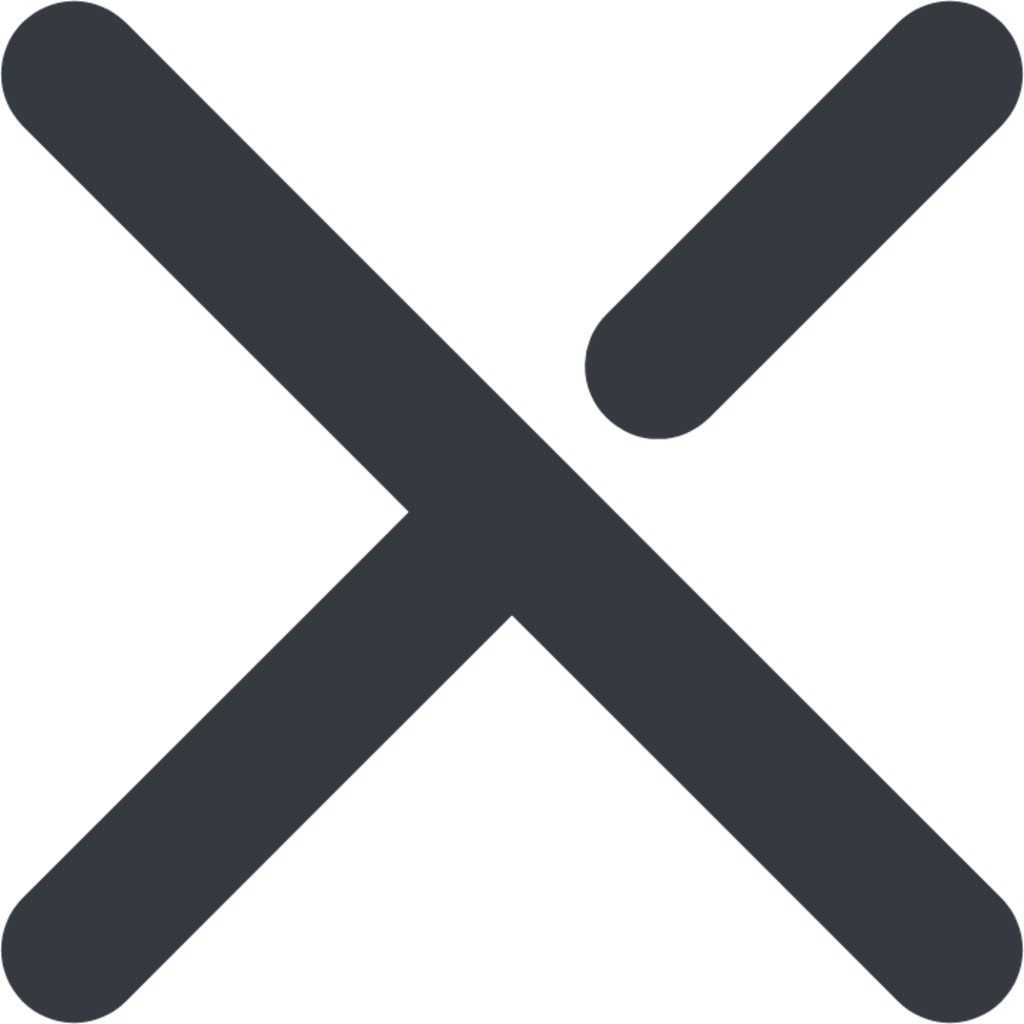 x letter icon