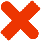 X letter icon