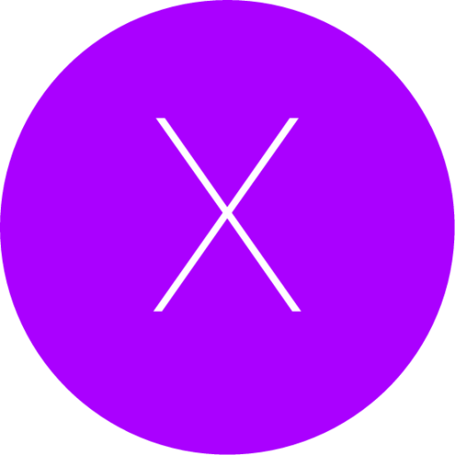 X letter icon