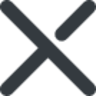 x letter icon