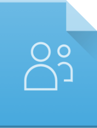 x office contact icon