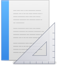 x office document template icon