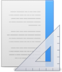 x office document template rtl icon