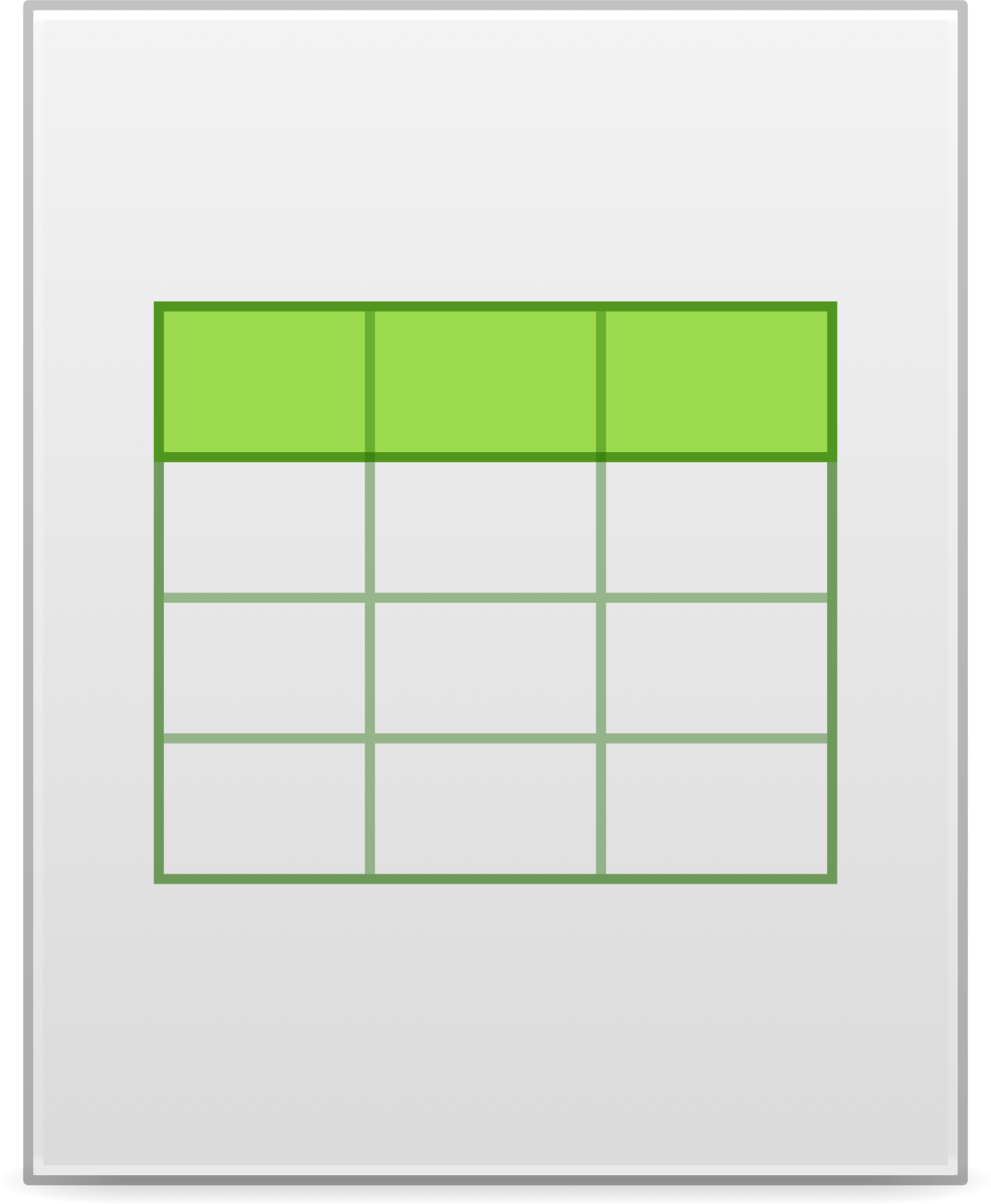 x office spreadsheet icon