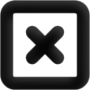 x square icon