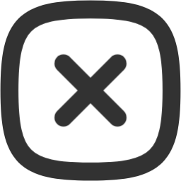 x square icon
