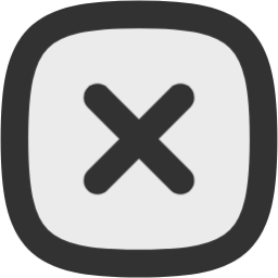 x square icon